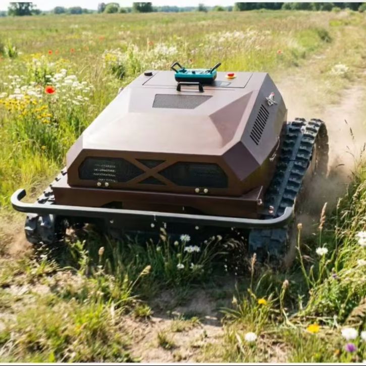 Smart Garden Robot - Tondeuse robot intelligente sur chenilles bicylindre