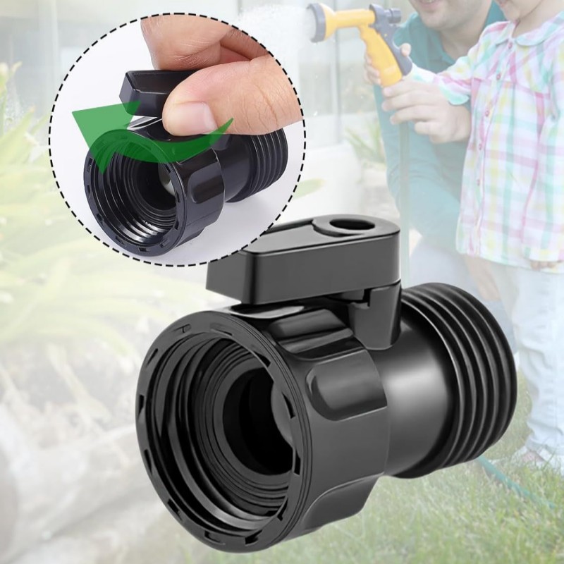 Smart Garden Hose Valve - Vanne d'arrêt pour tuyau d'arrosage en