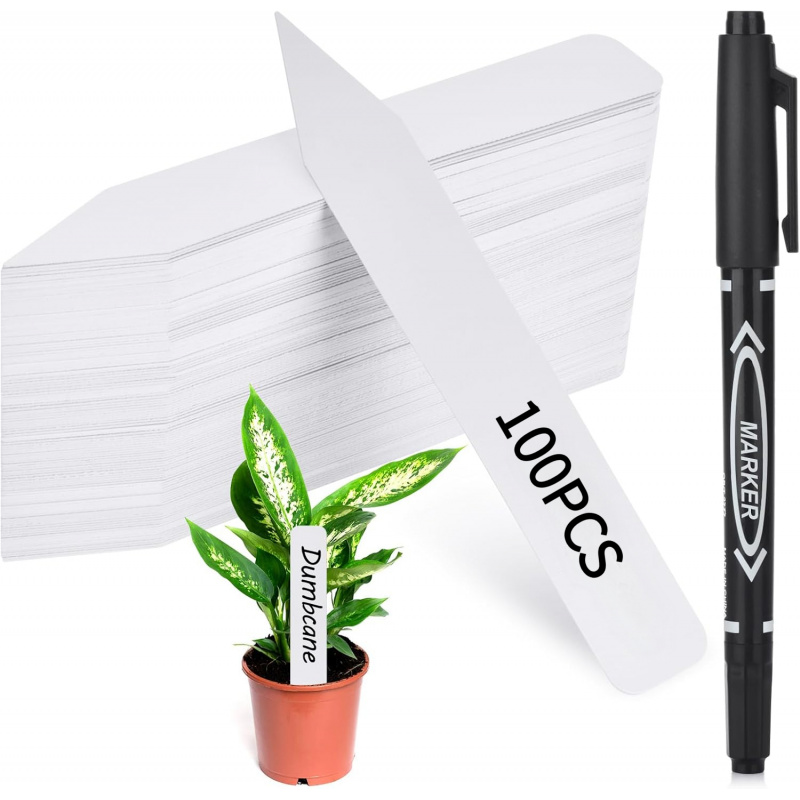 Garden Journal Planner - Étiquettes de plantes de jardin imperméables