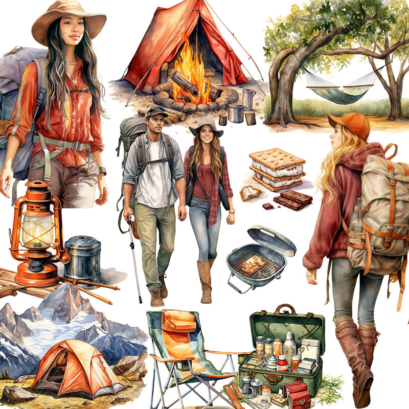 Autocollant de Camping en plei - Garden Journal Planner avis et prix