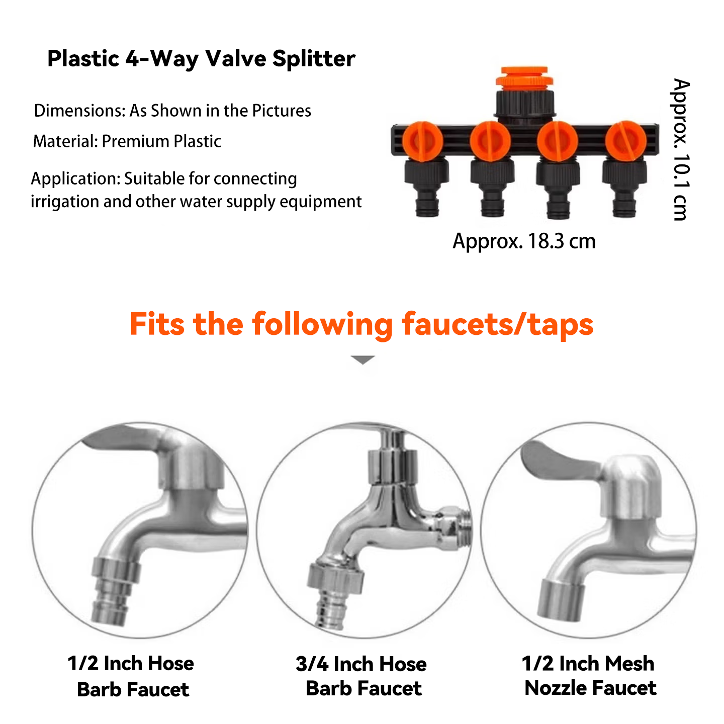 Séparateur de robinet d'eau à  - Smart Garden Hose Valve avis et prix