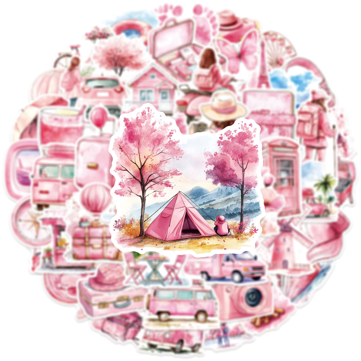 50-100 autocollants décoratifs - Garden Journal Planner avis et prix