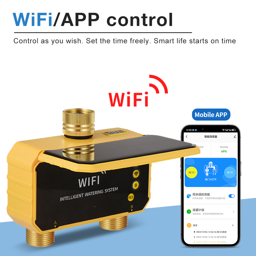 Programmateur d'arrosage solai - Wifi Irrigation Timer avis et prix