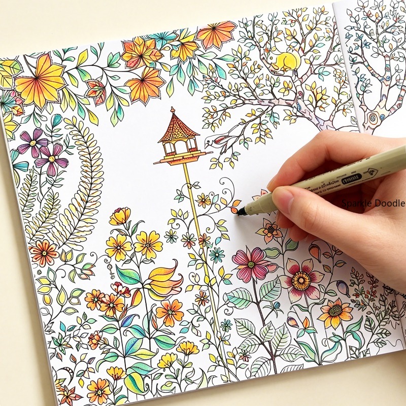 Livre de coloriage pour adulte - Garden Journal Planner avis et prix