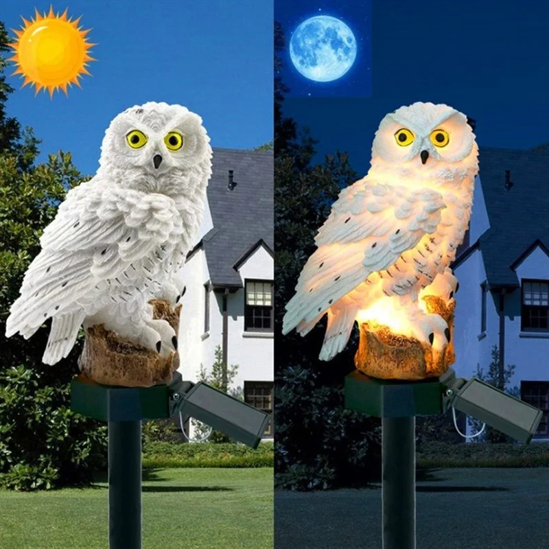 Statue de hibou solaire, lumiè - Smart Garden In Home avis et prix