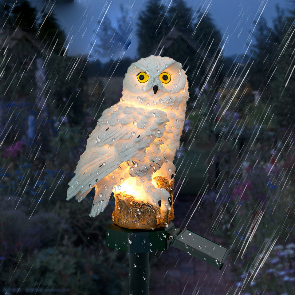 Statue de hibou solaire, lumiè - Smart Garden In Home avis et prix
