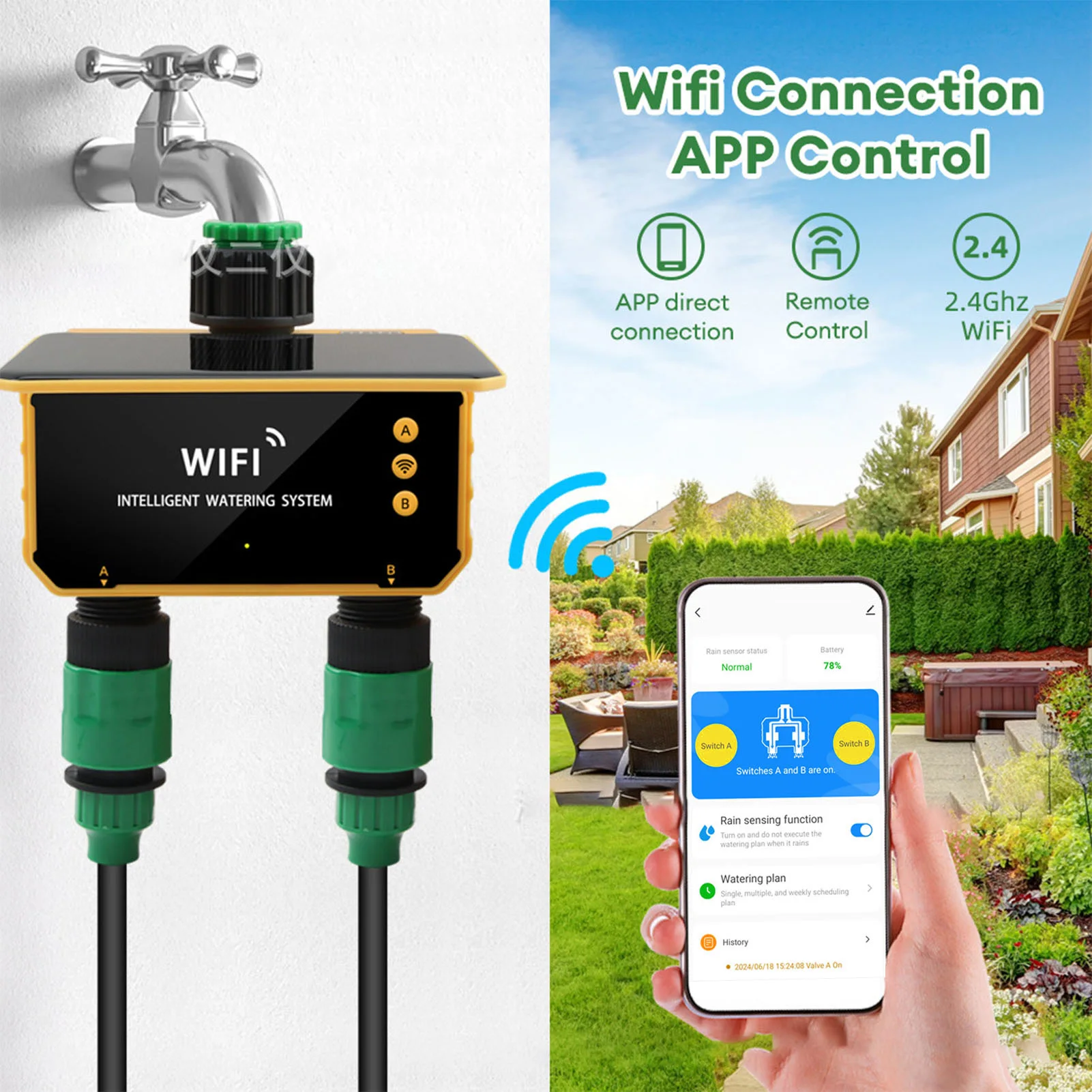 Programmateur d'arrosage intel - Smart Garden Usa avis et prix
