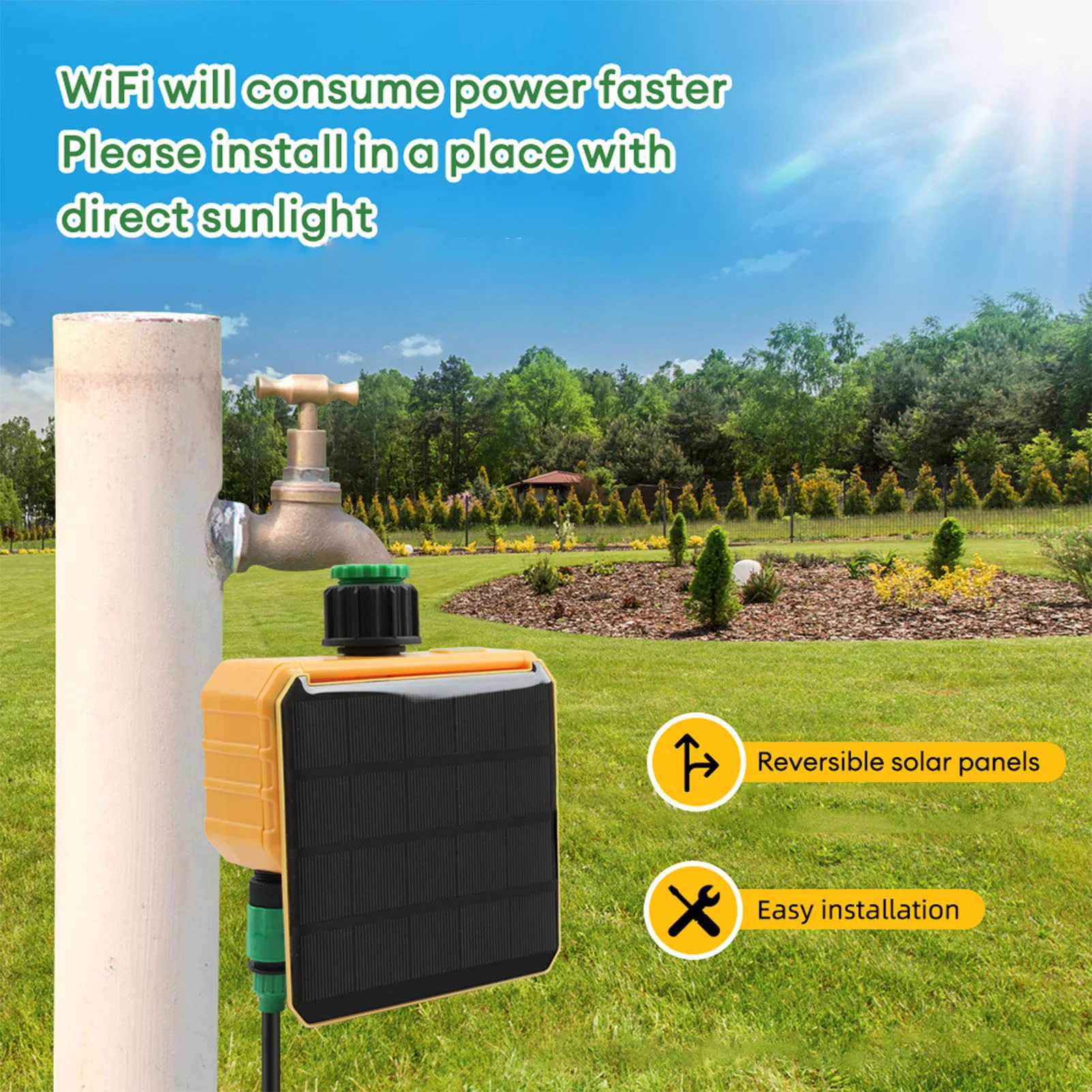 Programmateur d'arrosage intel - Smart Garden Usa avis et prix
