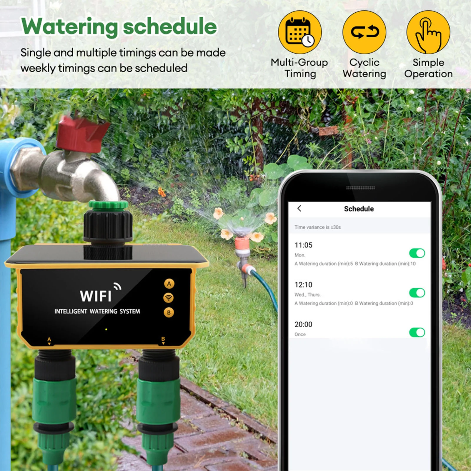 Programmateur d'arrosage intel - Smart Garden Usa avis et prix