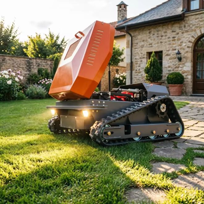 Tondeuse à gazon télécommandée - Smart Garden Robot avis et prix