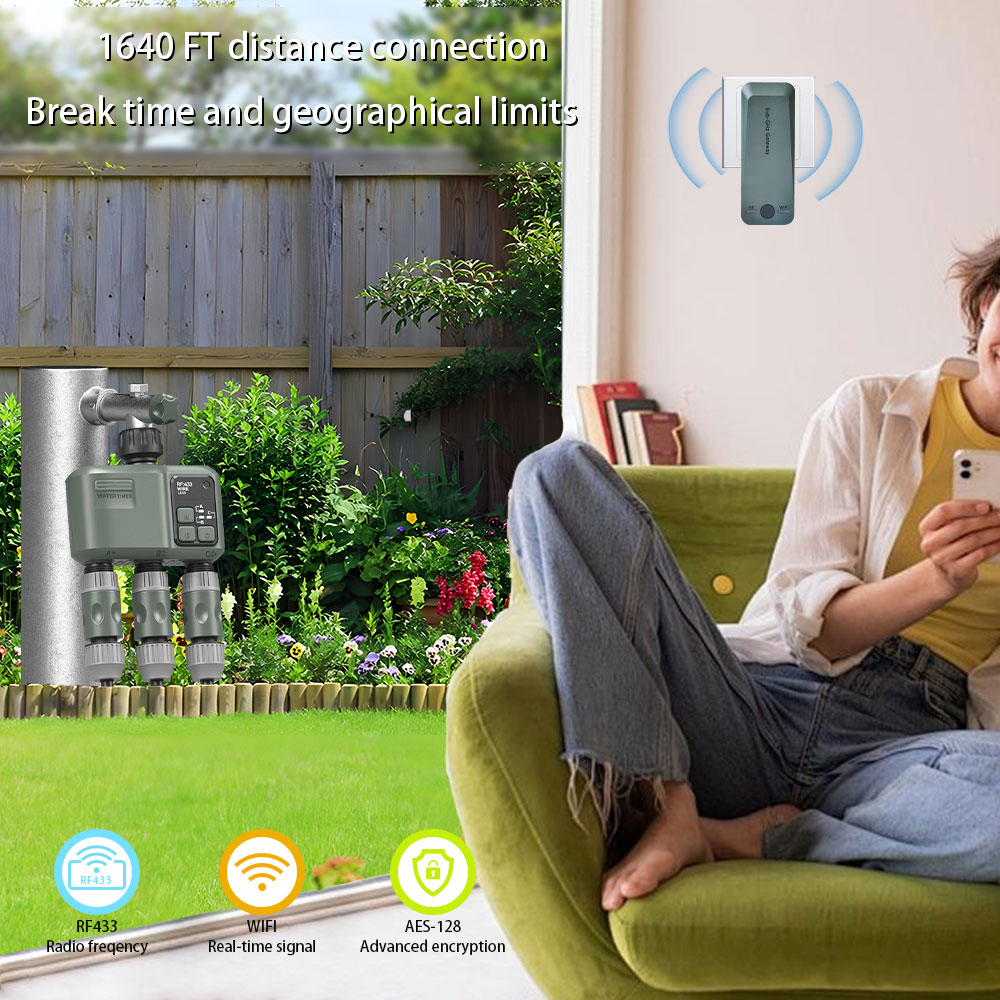 Minuteur d'arrosage Tuya Wifi+ - Wifi Irrigation Timer avis et prix