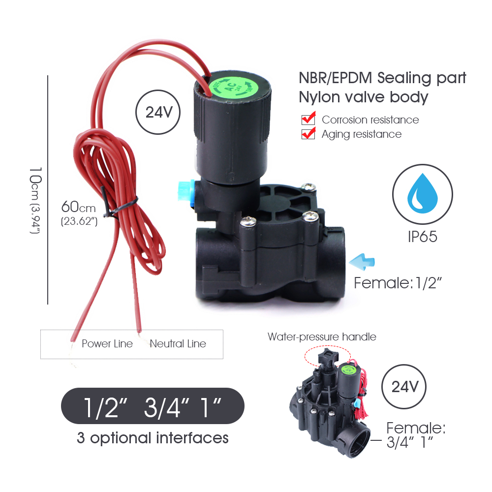 Contrôleur d'électrovanne pour - Smart Garden Hose Valve avis et prix