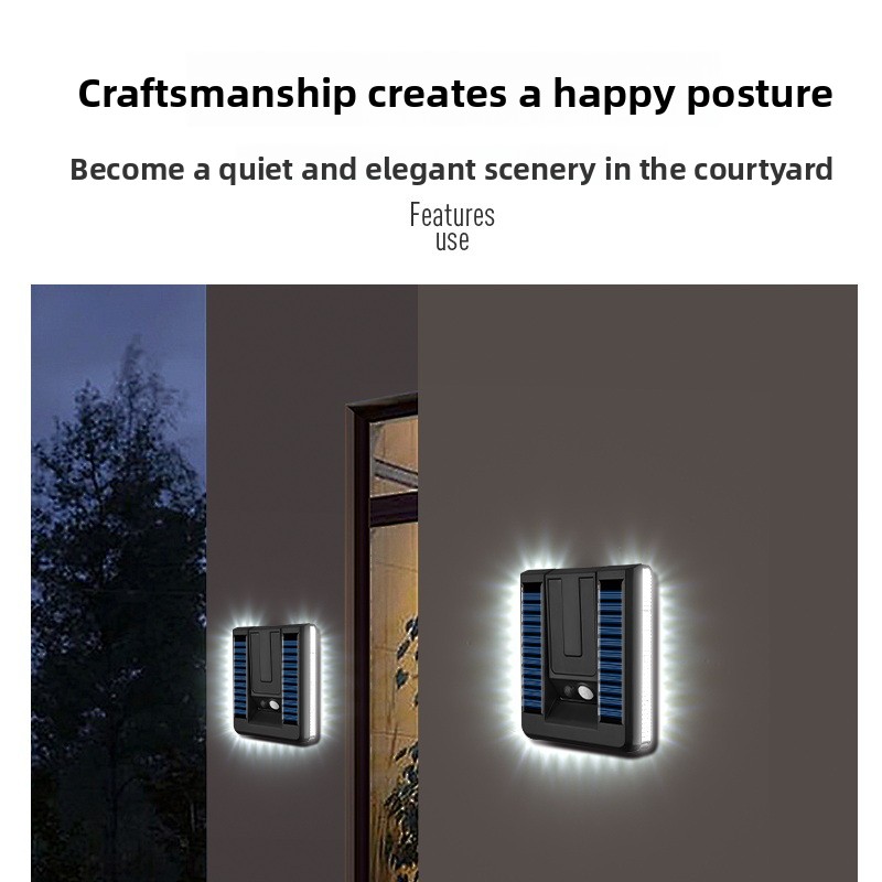 Nouveau Lampe murale solaire p - Smart Garden Usa avis et prix